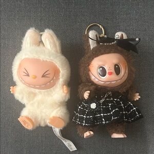 Bunny toys keychain bag charm Lafufu